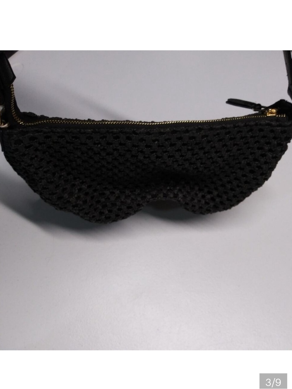 Universal Thread Black Woven Crescent Shoulder Bag - Picture 9 of 9